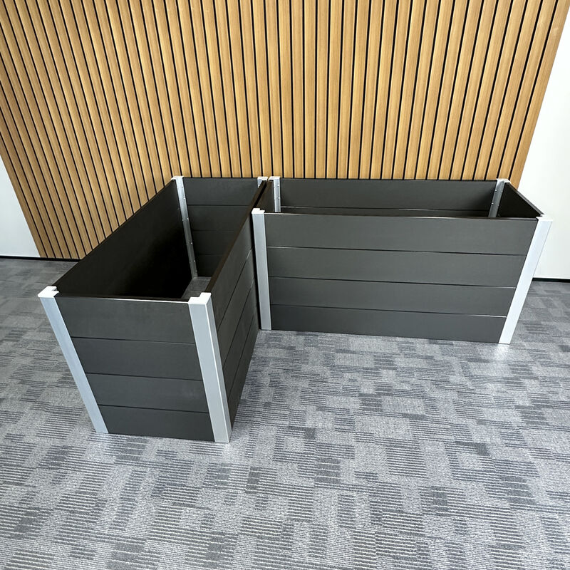 Große erhöhte Gartenbett Pflanzerbox für Outdoor Gemüse Blumen Kräutergarten