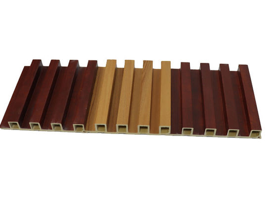 2.9m 160x24mm Innen-WPC Wand-hölzerne Alternative für Inneneinrichtung