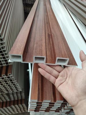 Des Holz-alternative Innen-195x28mm Innen-WPC dekorative Wand der Wand-WPC