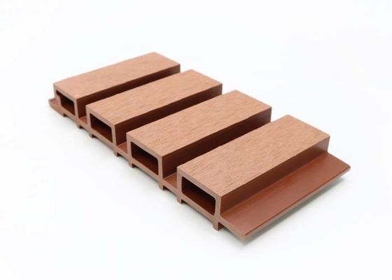Des Holz-zusammengesetzte 26mm Außen-WPC WPC Wand-Plastikumhüllung der Wand-im Freien