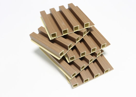 wasserdichte geriffelte Wand der 15cmx9mm Innen-WPC Wand-16.5cmx2.5cm