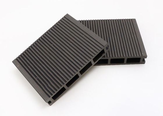 3D prägte zusammengesetzten Ineinander greifenwpc Bodenbelag Decking der fliesen-im Freien