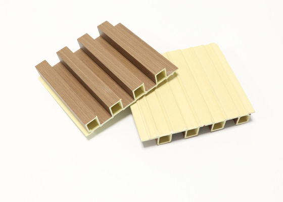 Innen-WPC Wand 160mm des hölzernen Korn-für Dekoration