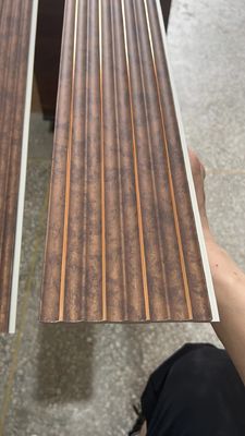 Innen-hölzerne Wand 3D wasserdichte Dekoration PS, die Gesims-Formteil täfelt