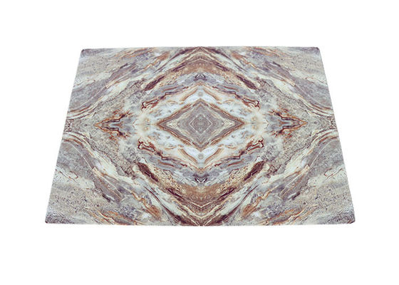 Hohes glattes Marmor 4x8 alternatives PVC-Marmor-Blatt-flexible UVKunststoffplatte