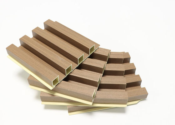 Hölzerne Körner lamellierten Innen-WPC-Wand 160x24mm für Innenausstattung
