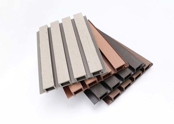 Esay, zum Holzes des PS-Platten-zu installieren 3D geriffelt PS-Wand-Äußeres