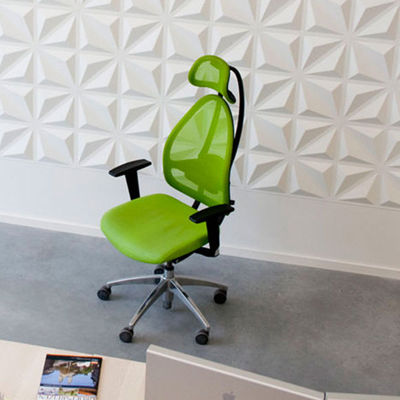 50x50cm dekoratives 3D Wand-Hauptmoderner Entwurf InnenpVC 100%