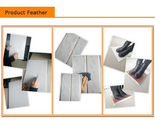 Hochglanz-Decke PVC-Platten-Wand-dekoratives Hauptbadezimmer-Innenbaumaterial