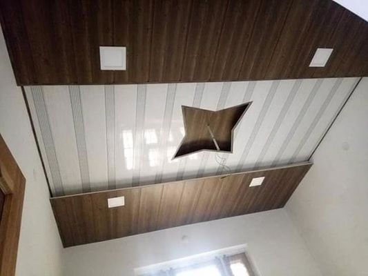 Hochglanz-Decke PVC-Platten-Wand-dekoratives Hauptbadezimmer-Innenbaumaterial