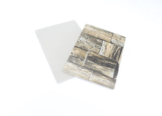 1220x2800mm PVC-Marmor-zusammengesetzte Fliesen-lichtdurchlässiges PVCuvblatt
