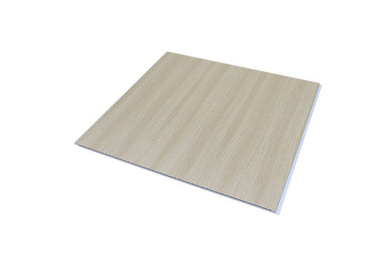 Innenholz PVC-Deckenverkleidung zusammengesetzte PVC-Beschichtungs-Plastikumhüllung geriffeltes Wand-Brett