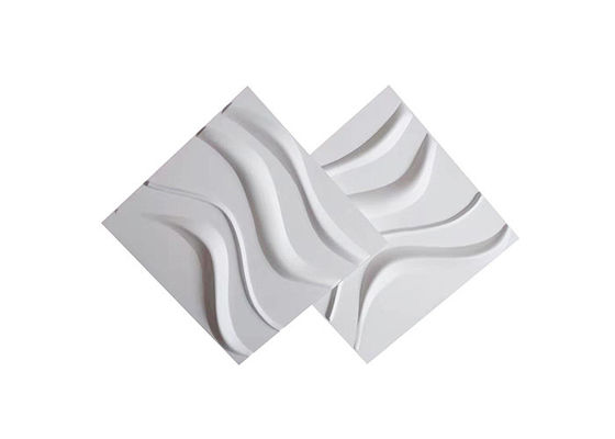 3d Wände PVCs Flexilble Squre der Stärke-1mm dekorative Form