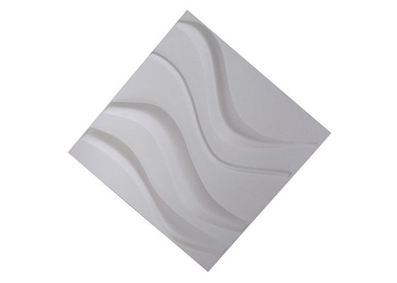 3d Wände PVCs Flexilble Squre der Stärke-1mm dekorative Form