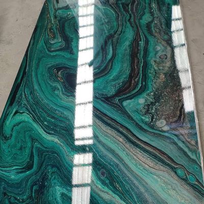 Wasserdichter Wand-Dekor PVC-Blatt-Marmor-Entwurf 1220x2440 1220x2800