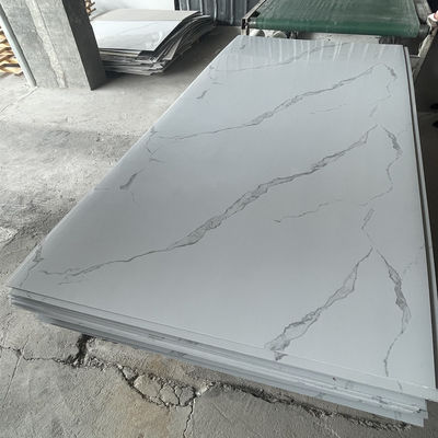 Wasserdichter Wand-Dekor PVC-Blatt-Marmor-Entwurf 1220x2440 1220x2800