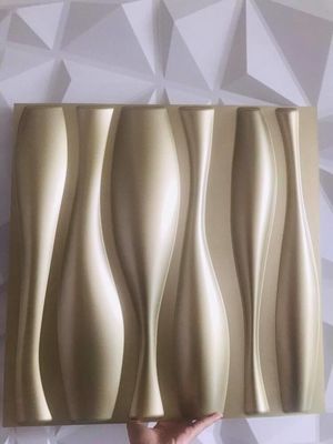 50x50cm dekoratives 3D Wand-Hauptmoderner Entwurf InnenpVC 100%