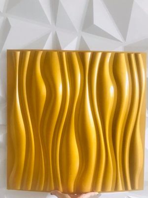 50x50cm dekoratives 3D Wand-Hauptmoderner Entwurf InnenpVC 100%