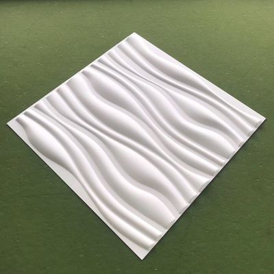 50x50cm dekoratives 3D Wand-Hauptmoderner Entwurf InnenpVC 100%