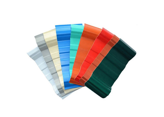 Plastikkunstharz ASA PVC runzelte die feuerbeständige Dachplatte