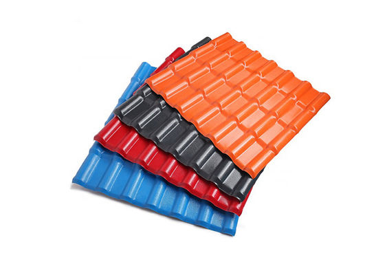 Plastikkunstharz ASA PVC runzelte die feuerbeständige Dachplatte