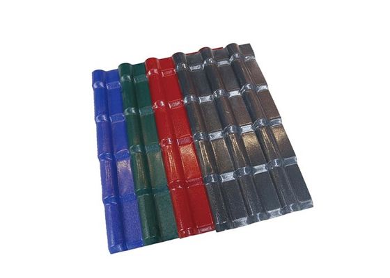ASA Synthetic Resin PVC-Dachplatte runzelte Plastiküberdachungsblätter UPVC