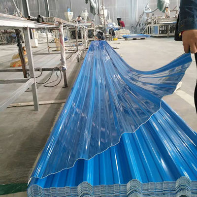 Asa Synthetic Resin Roof Tiles runzelte Plastiküberdachungsblätter der PVC-Schindel-Dachplatte-UPVC