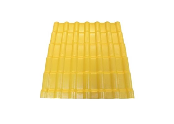 Einfache Plastikharz PVC-Dachplatte installieren Dachplatten für Fabrik-Dach-Dekor