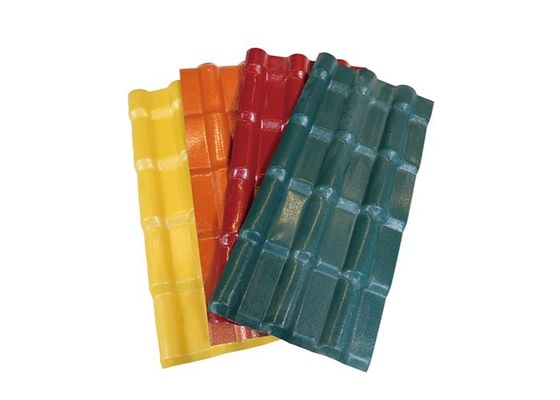 Einfache Plastikharz PVC-Dachplatte installieren Dachplatten für Fabrik-Dach-Dekor