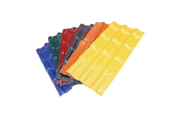 Einfache Plastikharz PVC-Dachplatte installieren Dachplatten für Fabrik-Dach-Dekor