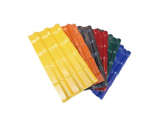PVC-Dachplatte ASA-APVC UPVC runzelte Plastiküberdachungsblätter