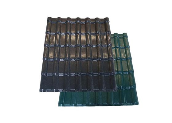 PVC-Dachplatte ASA-APVC UPVC runzelte Plastiküberdachungsblätter