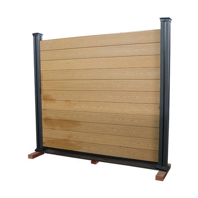 Hölzernes Korn Wpc-Wand-Zaun-Panel Outdoor For-Haus