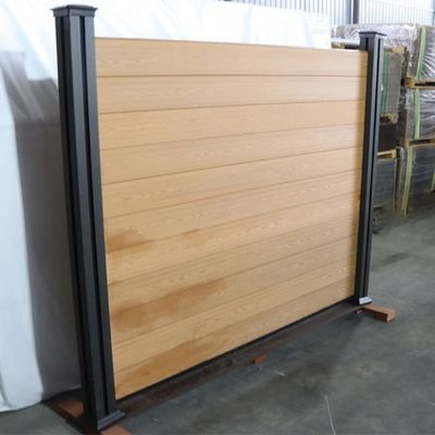 Hölzernes Korn Wpc-Wand-Zaun-Panel Outdoor For-Haus