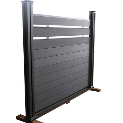Hölzernes Korn Wpc-Wand-Zaun-Panel Outdoor For-Haus