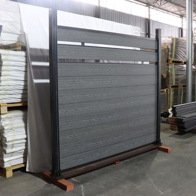 Zaun-Board Fireproof Wood-Korn-wasserdichtes im Freien 3D zusammengesetztes Wpc