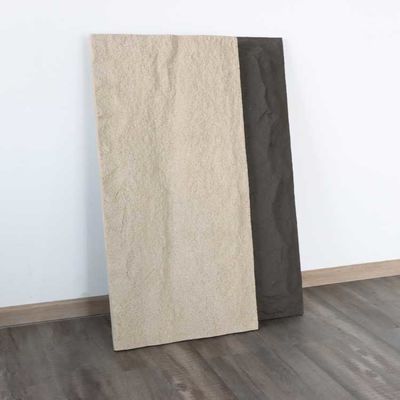 Kulturelle Stein-Platte dunkles Grey Simulation Polyurethane Inneneinrichtung PUs 5cm