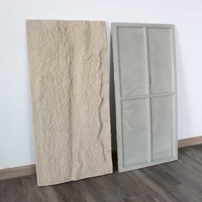 120 * 60cm Luxus-PU-Pilz-Steinwand-dekorativer Dekor-Simulations-Stein