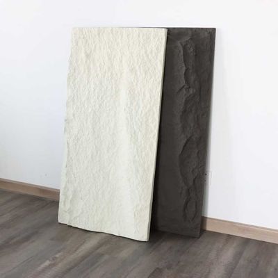 120 * 60cm Luxus-PU-Pilz-Steinwand-dekorativer Dekor-Simulations-Stein