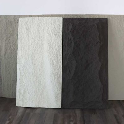 120 * 60cm Luxus-PU-Pilz-Steinwand-dekorativer Dekor-Simulations-Stein