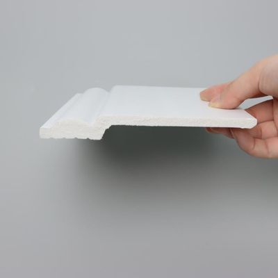 Weißes vorbereitetes Ps-Fussleiste-Formteil-Polystyren für Haus