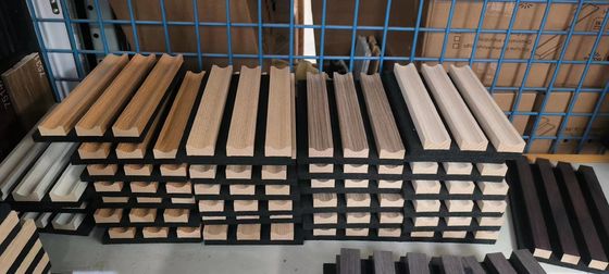 2400mm Polyesterfaser selbstklebende Akustikplatten für Heimkino