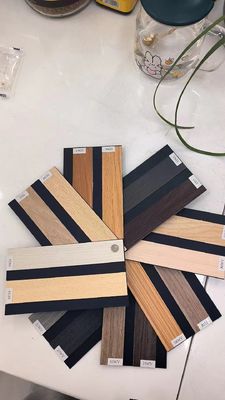 12 mm Dicke Akustikplattenplatte Holz Schieferwandplatte für die Wohnkultur