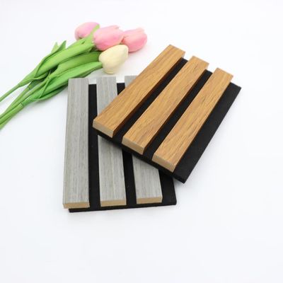 MDF Schalldämpfer Akustischer Holzwand-Schieferplatten-Platte Fluted Material