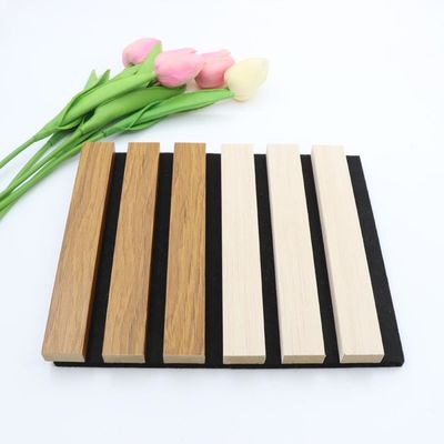 MDF Schalldämpfer Akustischer Holzwand-Schieferplatten-Platte Fluted Material