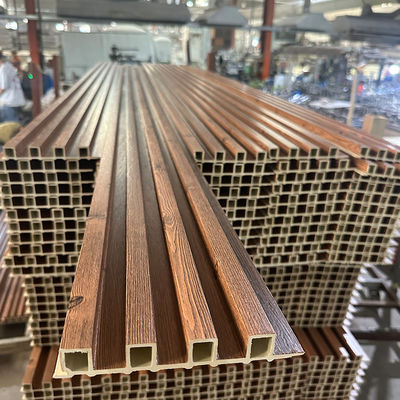 Holz-Kunststoff-Verbundverkleidung Fluted Wandplatte WPC Innenwandplatte