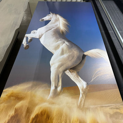 4*8 Fuß UV PVC Marmorblech Wasserdichtes Heißstempeln / 3D-gedruckte Innenplatten UV-Boards