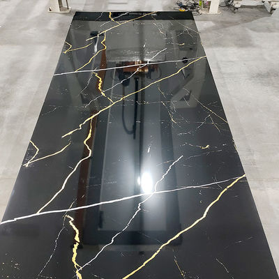 4*8 Fuß UV PVC Marmorblech Wasserdichtes Heißstempeln / 3D-gedruckte Innenplatten UV-Boards