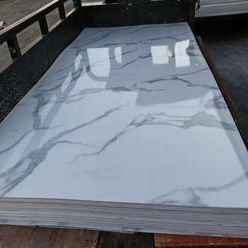 1220x2800mm Innenarchitektur PVC-Marmorblech