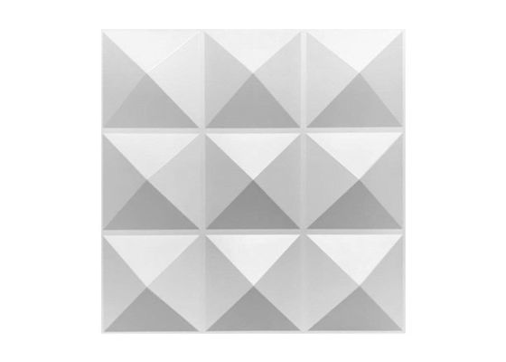 Wasserdichtes Innen-dekoratives glänzendes Gold Diamond Design 3D PVCs der Wand-1mm